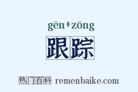 跟踪是什么意思的图片